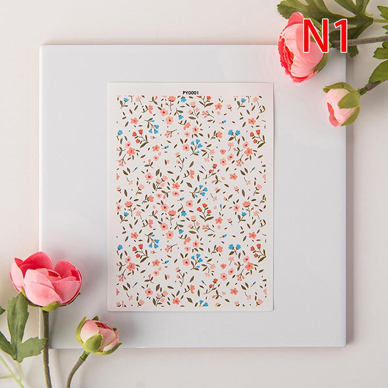 Polymer Clay Watercolor Transfer Paper Engraving Printing Modeling Decorative Paper Soft Pottery Earrings Jewelry Coloring Tools