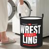 Pro Wrestling Vibes Foldable Laundry Baskets Dirty Clothes Toys Storage Basket Large Waterproof Box
