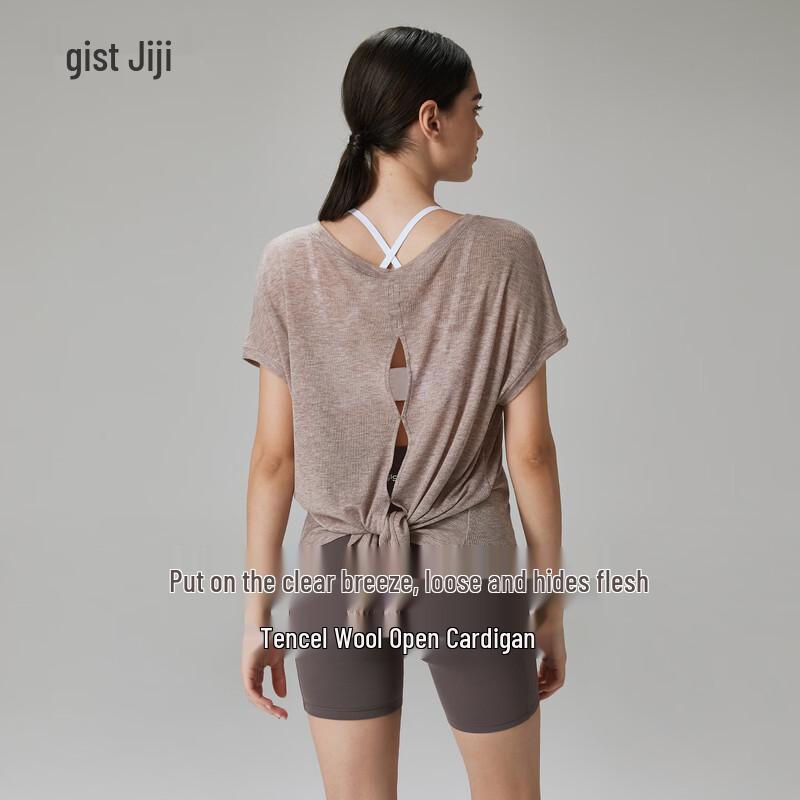Gigt Women s Lightweight Short Sleeve Yoga Top S/M