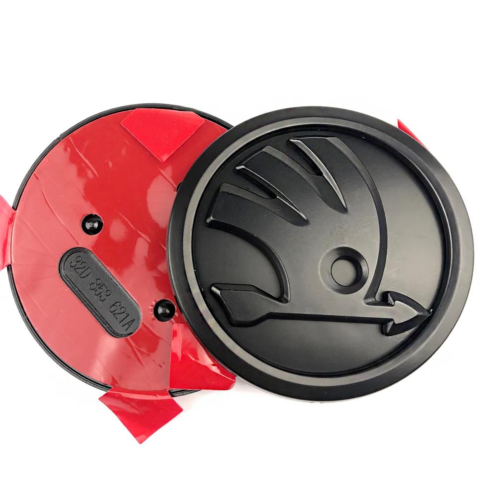 Skoda 2026 Heet 3D ABS 80/90mm Auto Voorgrille Kofferbak Logo Sticker Voor Skoda Octavia 2 3 A5 A7 Kodiaq Fabia Rapid 3 Karoq Superb