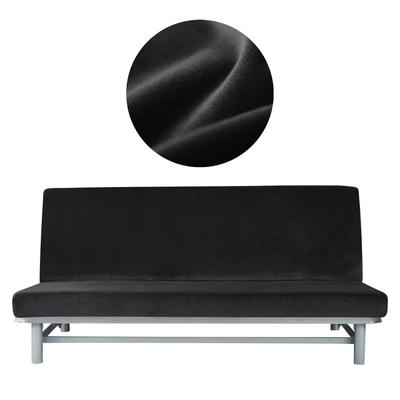 Sofa Bed Cover 190-210Cm Black Velour