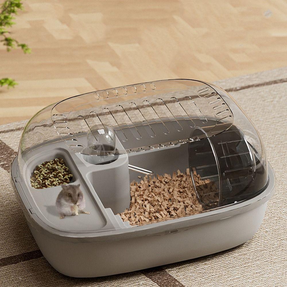 Breathable Hamster Cage Double Layer Hamster Villa Multi-functions Small Animal Carrier  Pet Travel