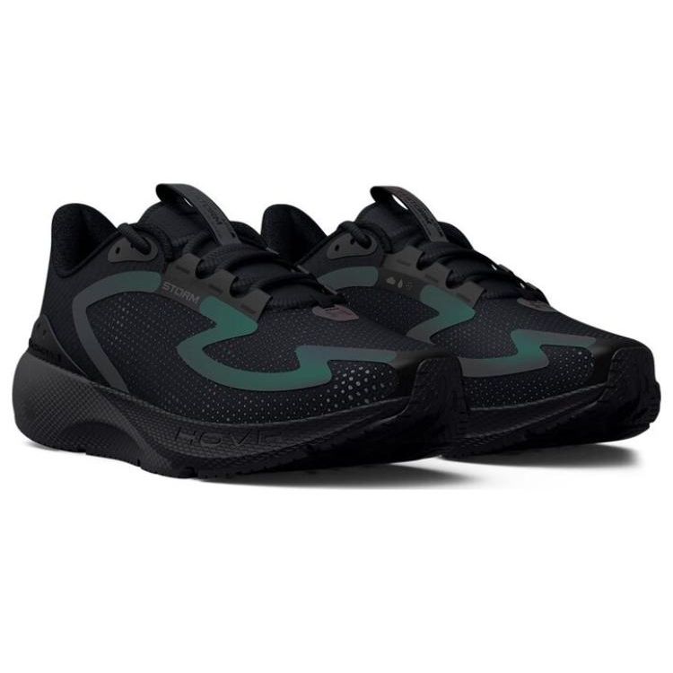 Under Armour HOVR Machina 3 Sports Dry Comfortable Fabric Mesh Low Top Carbon Rubber Foam Casual Running Shoes Men Sneaker Black 3025798-003