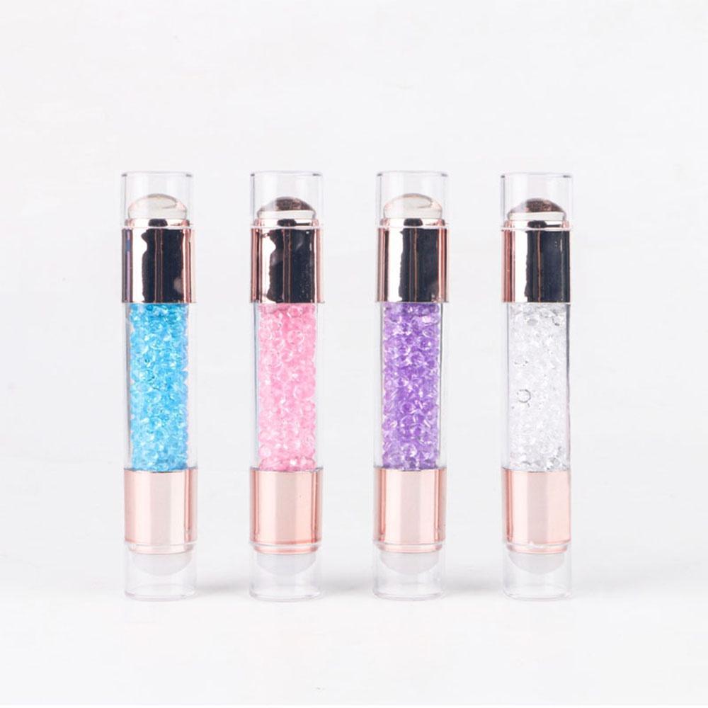 1 Pcs Nail Stamp Double Silicone White Clear Stamp Nail Art Tool Nail Art Accessories