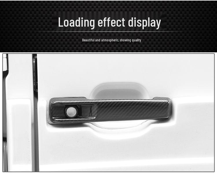 Mercedes-Benz G-Class G500/G63 W463/W464 Carbon Fiber Door Handle
