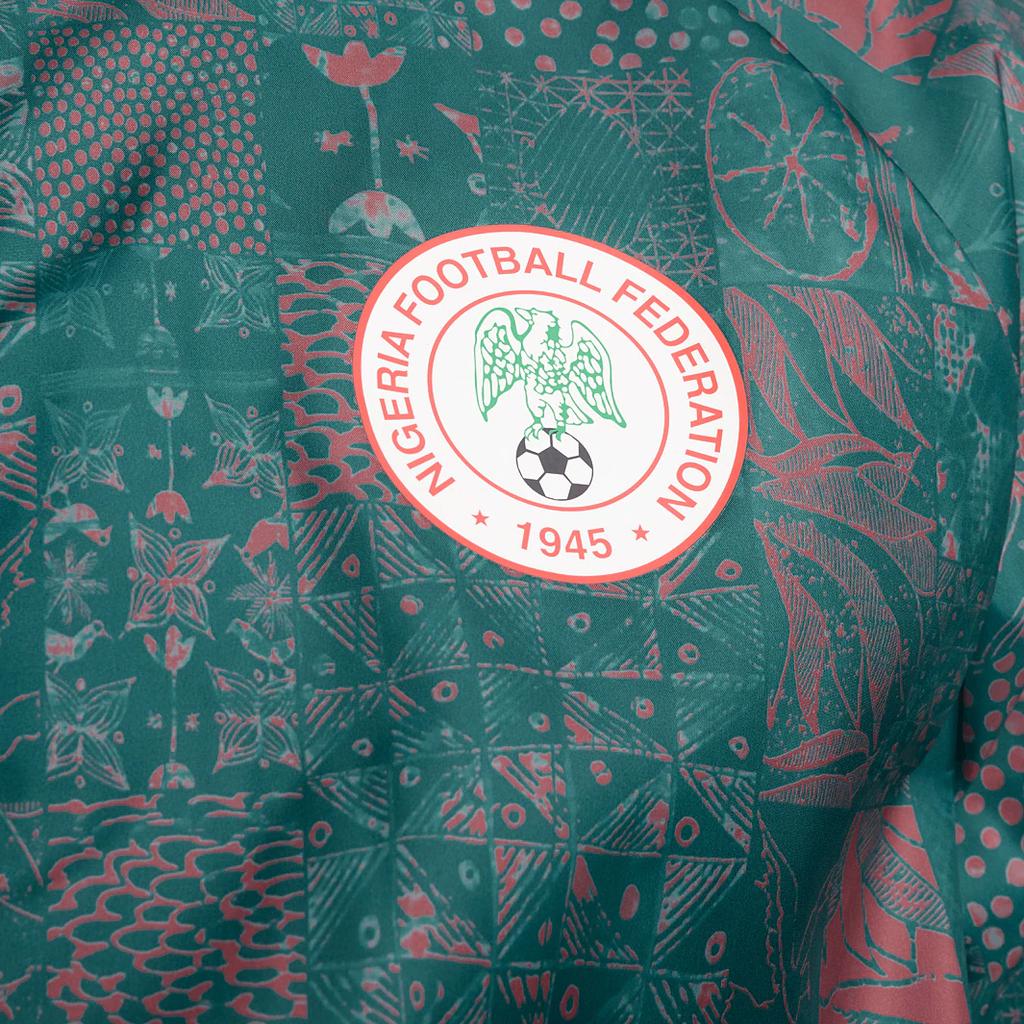 Nike Dri-Fit Academy Swoosh Nigeria 2023 Fashion Comfortable Versatile Jacket Men Jacket Deep-Teal Canyon-Rust White DV2052-393