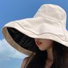 Wide Brim Sun Hat with Round Crown UV Protection for Women Men Outdoor Beach Summer Vacation Sun Hat