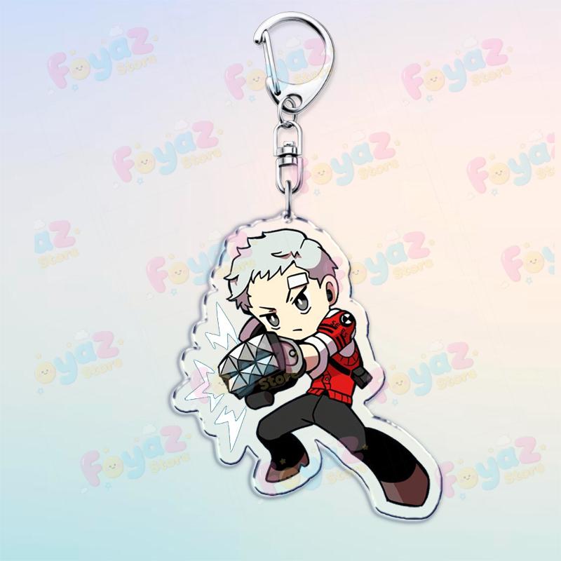 Popular Cartoon Operatives Characters Keychain Accessories Bag Keyrings Jewelry Fans Womens Fans Freinds Gifts