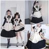KALAOK Maid Apron and Headband Sexy Halloween 8295 Size 2XL Costume, Costume, Long,