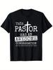 Pastor Has Awesome Congregation Gift T-shirt