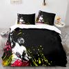 Premium Football Duvet Cover For Boys Girls Burning Football Microfiber Sports Games Theme Soft King Size Quilt Cover