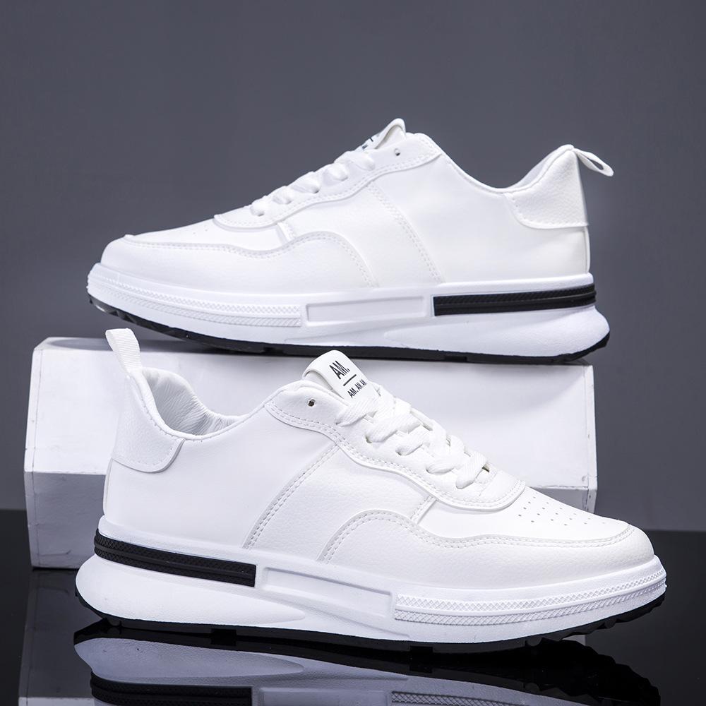 Spring New Men's Shoes Korean Version of Men's and Women's Same Casual Fashion Trend Flat Small White Shoes Comfortable