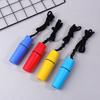 Practical Water Resistant Storage Tube With Lanyard Portable Storage Case For Coins And Cash For Beach And Hiking Rafting