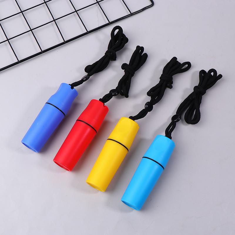 Practical Water Resistant Storage Tube With Lanyard Portable Storage Case For Coins And Cash For Beach And Hiking Rafting