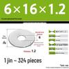 Galvanized Extra Large Thickened Metal Flat Washer (M6-M16)