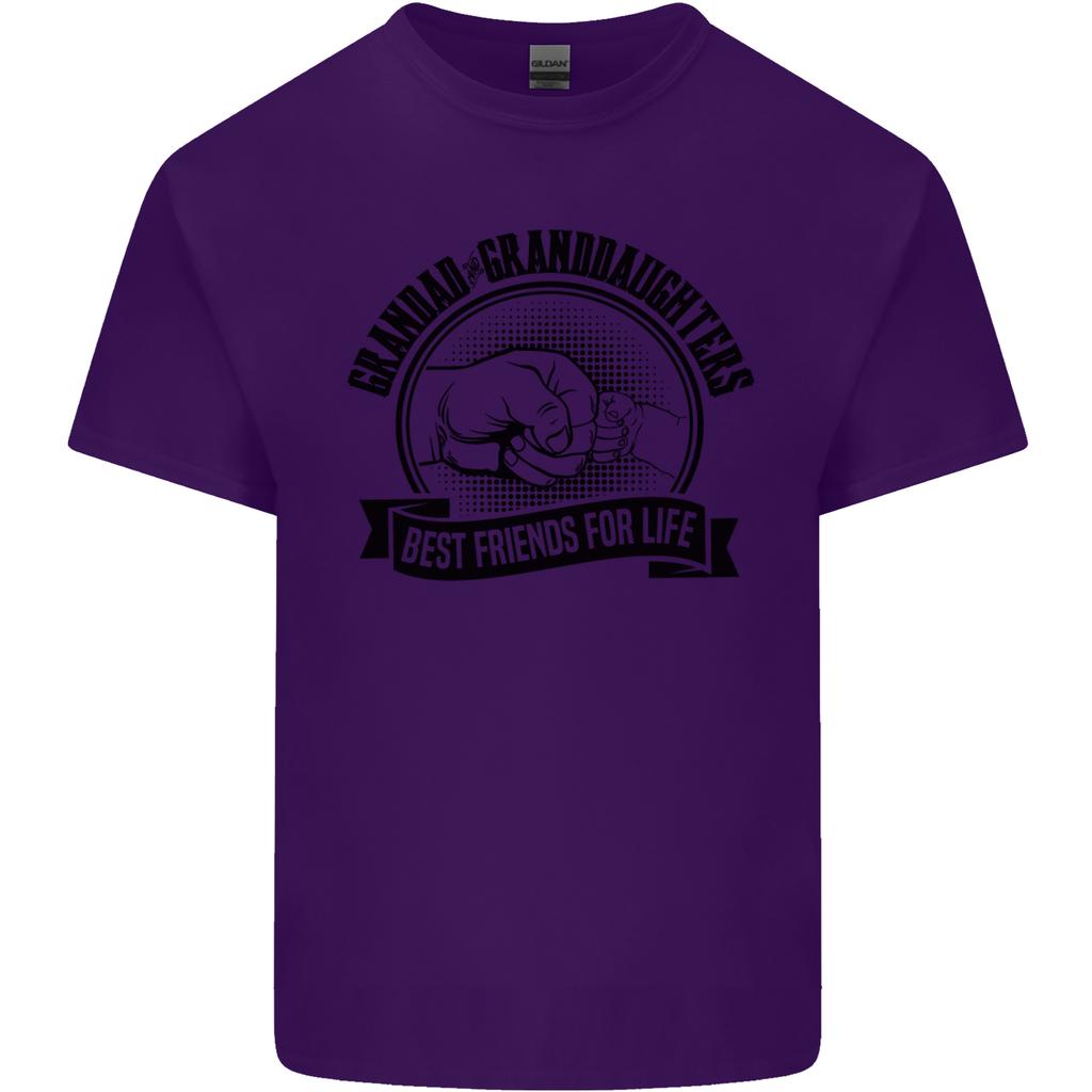 Grandad Granddaughters Grandparents Day Unisexs Light Cotton TShirt