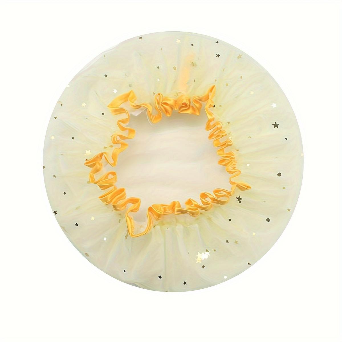 

1PC Thickened Double-layer Dust Shower Cap, Household Makeup Kitchen Dust Cap