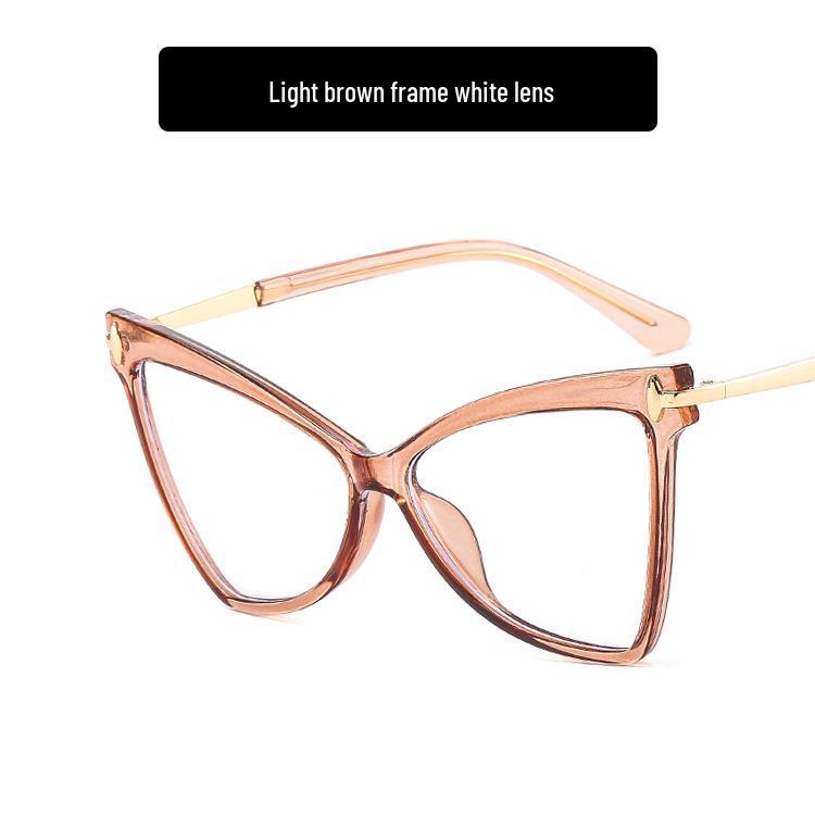 Butterfly Cat-Eye TR90 Anti-Blue Light Eyeglass Frames - European & American Style 2077