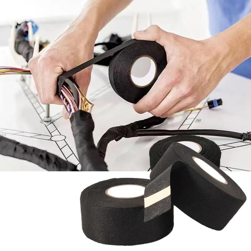 9 15 30 50 мм Термостійка стрічка із затримкою Клейка тканинна стрічка Coroplast для автомобільного джгута проводів Захист верстату