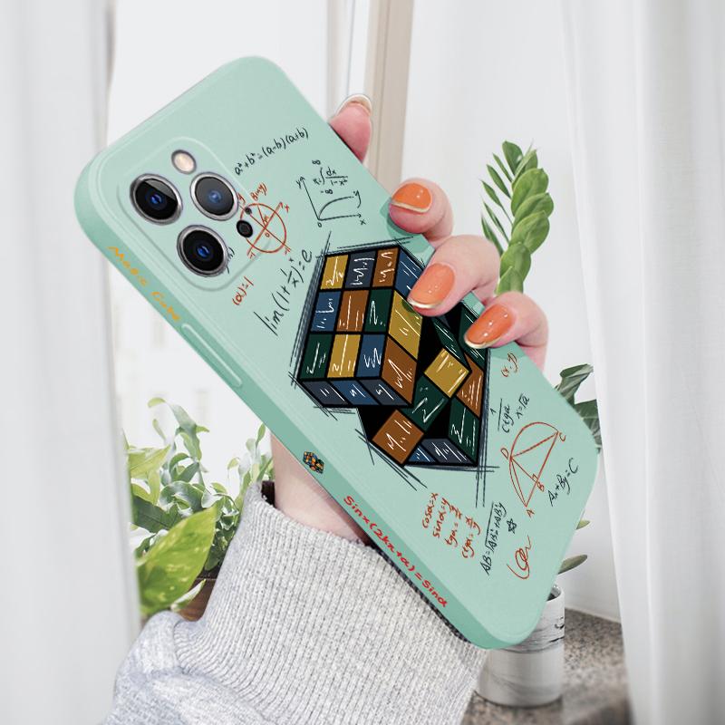 Soft Square Liquid Silicone Case for iPhone 14 13 Pro 12 11 Samsung Galaxy A52 S23 S20 Ultra S20 FE M53 Xiaomi 11 Lite 5G Fashion Phone Back Cover