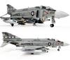 Academy Scale American Phantom II Shamrocks Plastic Model Kit 12356 1/48 F-4J VMFA-333 (Airplane)