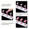 Supporto per Unghie per Esposizione Unghie Finte, Supporto Magnetico per Unghie Finte per Pratica Pittura Unghie, Strumenti per Nail Art per Principianti per Unghie Finte