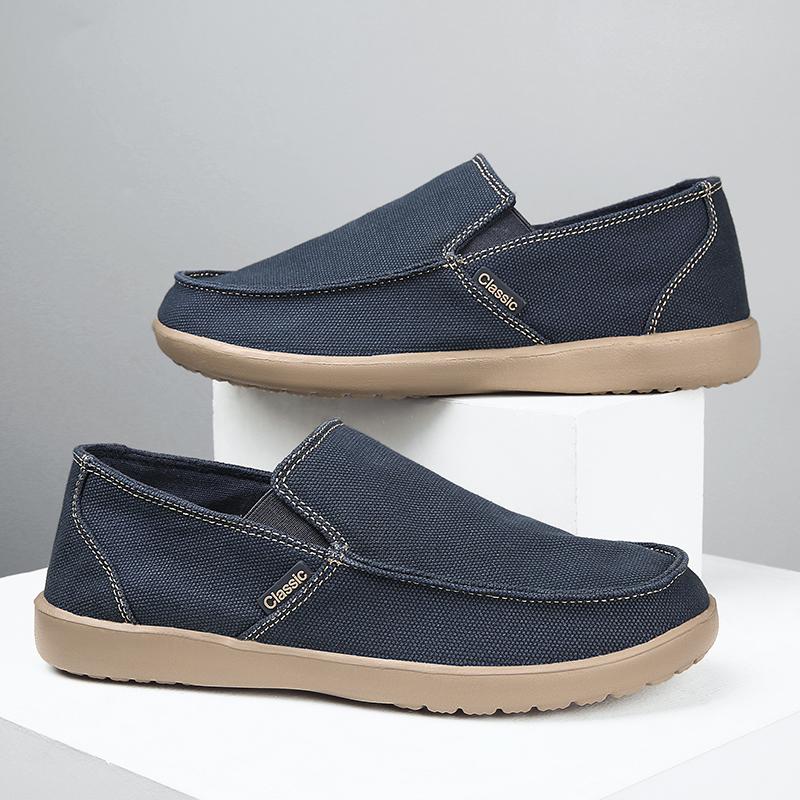 Herren Vulkanisierte Canvas Schuhe Atmungsaktive Lauf Sneaker Lässige Loafer Flats Schnürer Leichte Herbstschuhe