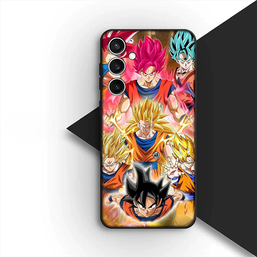 

Dragons Gokus Balls DragonBalls z Cover for Samsung Galaxy S25 S24 S23 FE Ultra Plus S7 Edge S25+ S24+ A56 5G + Coque Phone Case Galaxy S25+
