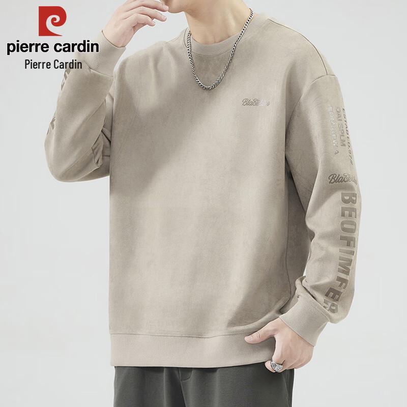 Pierre Cardin Men's Loose-Fit Crewneck Sweatshirt