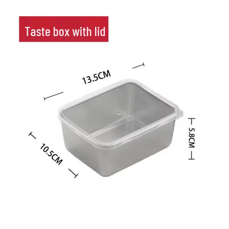 abay Plastic Food Storage Containers with Lids - 500ml (20-Pack)