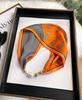 Magnetic Buckle Silk Scarf Headband Internet Celebrity New Magnetic Buckle Bracelet Small Long Women's Summer Casual Necklace Diamond Neck Band