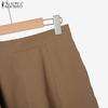 ZANZEA Women Long Sleeve Blouse and Skirts Casual Two Piece Suit Sets