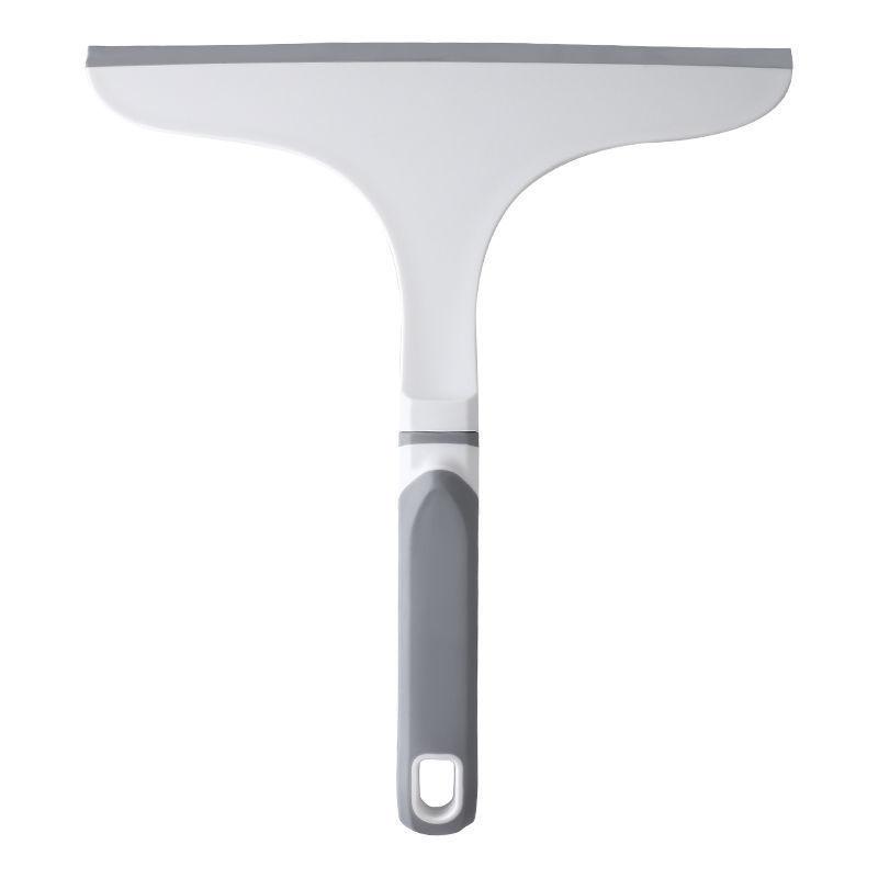 

1 шт. Многоцелевой силиконовый скребок для мытья окон, бытовой инструмент для чистки стекол, ванной, кухни, пола, маленький скребок 1PCS