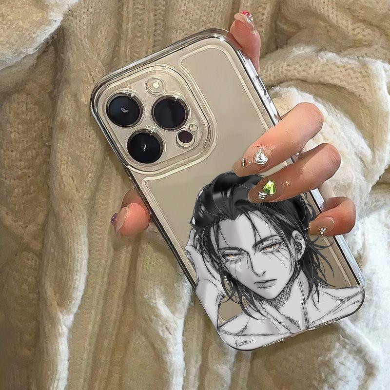 Attack On Titan Phone Case for iPhone 17 Air 16 15 14 13 12 11 Pro Max Plus Mini X 8 7 Soft Transparent Cover Fundas Accessory
