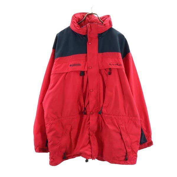 

Columbia Outdoor Old Nylon jacket LL Red x black Men s Used