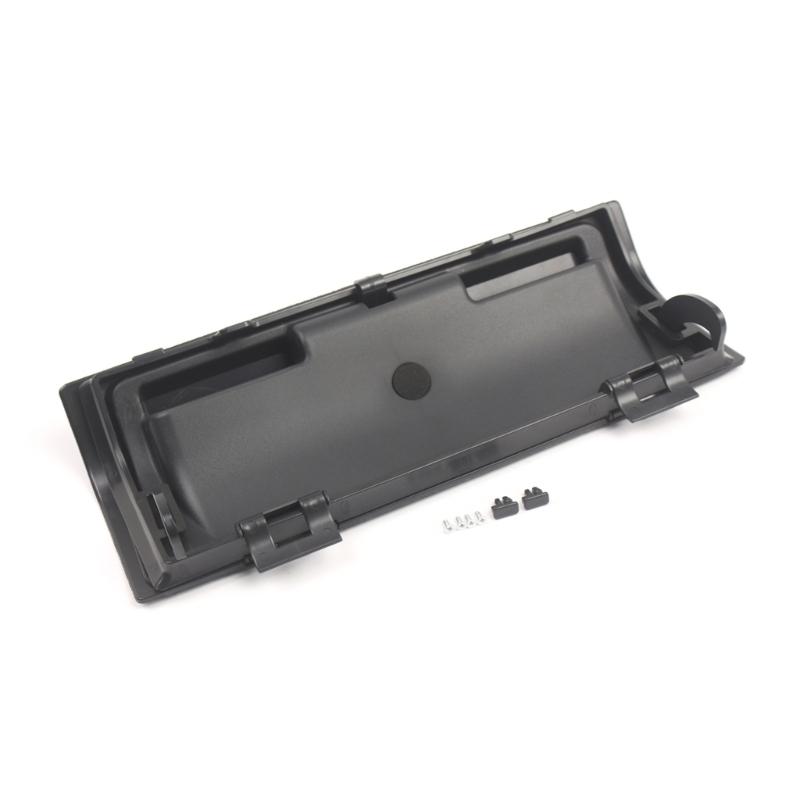 Left Side Glove Box Cover 2K1857122 for Dashboard Compartment Repair, Hinged Plastic Storage Lid, 39.7 x 15 x 7 cm, Single Replacement Part Use