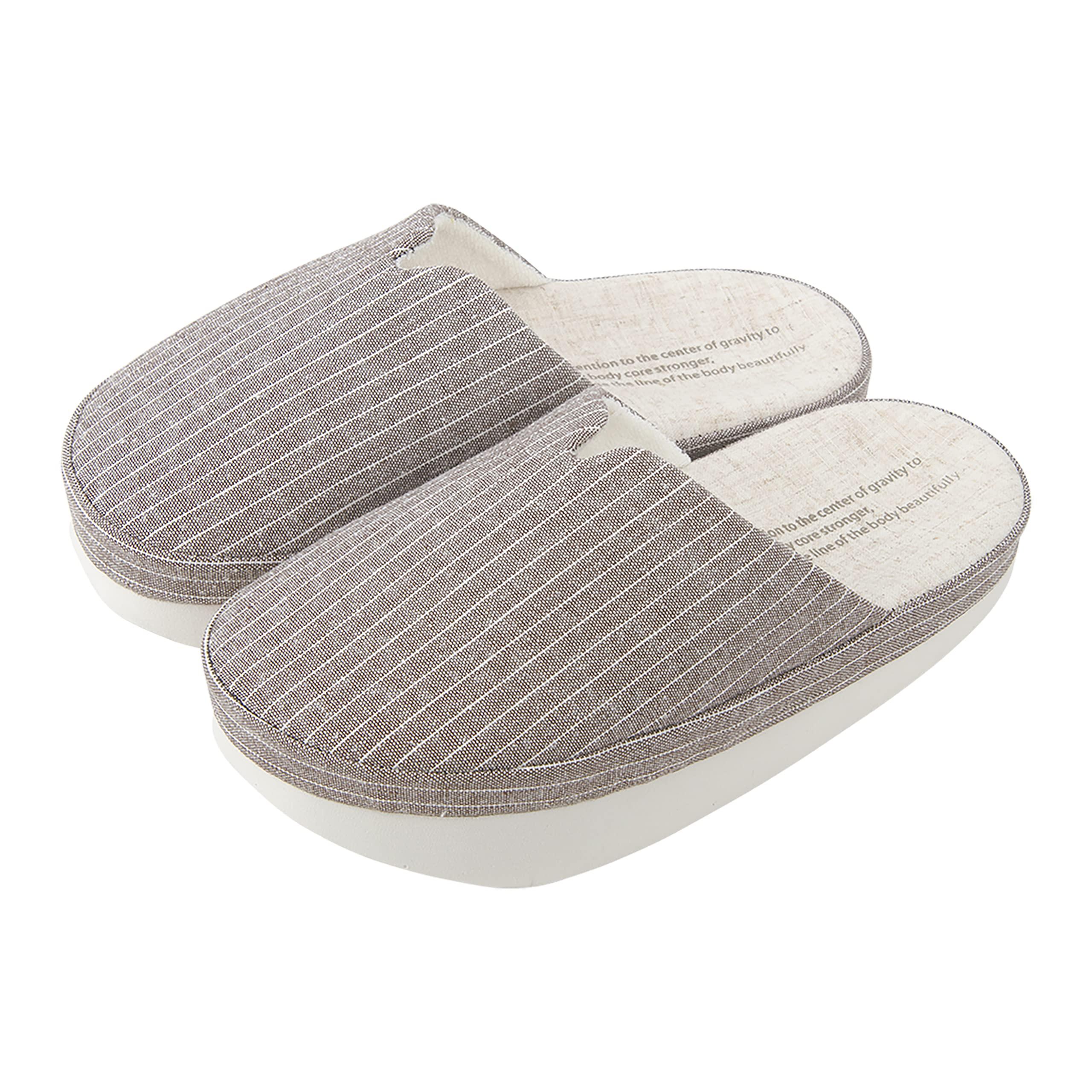 

Livheart Тапочки для упражнений средней плотности, Полосатые, Коричневые, (23-24,5см), Тренировка, 92201-32