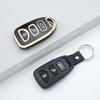 Tpu Remote Car Key Shell Case For Hyundai Elantra Sonata Santa For Kia Carens 2+1/3+1 Buttons Key Protector Cover Key Chain Set