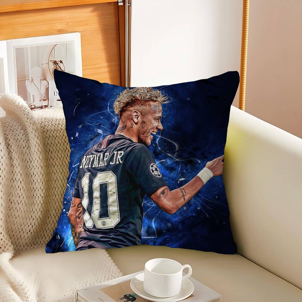 Football N-neymar Stitch Lucky Dragon Pillow Cover Sofa Cushion Cover Home Room Decoration Children Gift