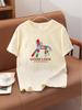 2026 Summer Unisex Pure Cotton Printed Loose T-Shirt