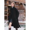 Betu Women's 100% Wool Loose Fit Long Coat