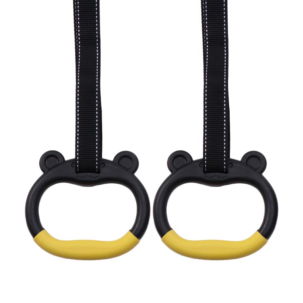 Durable Gymnastic Rings With Straps Fitness Exercise Ring Gym Ring Pull Up Bar  Fitness Training