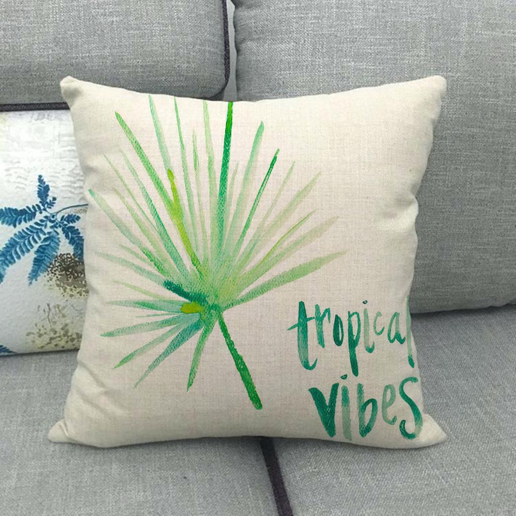 Adorable Flamingo Watercolor Flowers Digital Printing Short Plush Pillow Covers For Car Sofa Office Cushion Cover Home Goods