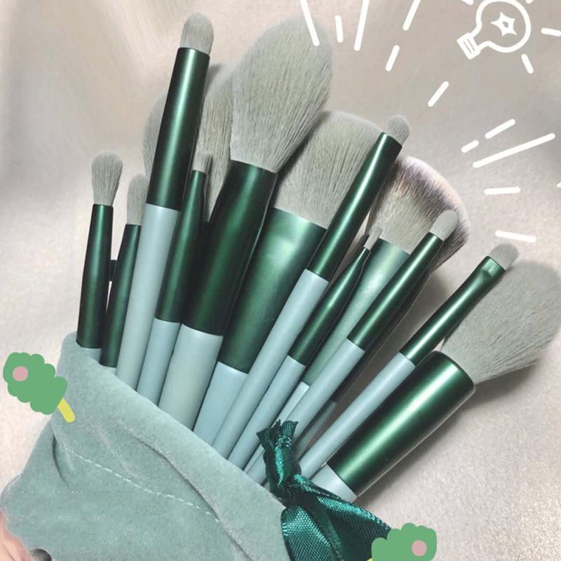 13PCS Soft Fluffy Makeup Brushes Set Eye Shadow Women Beauty Make Up Beauty Tool