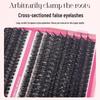 Cross-Border Natural Lower Eyelashes: Dense & Fairy-Style Mixed Pack with 33 Rows