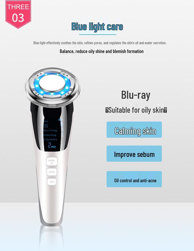 EMS Microcurrent Hot & Cold Facial Rejuvenation Device