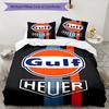 3pcs Football Team (9) Design Cover Set - HD Printed Bedding with 1 Cover and 2 Pillowcases - Perfect for Home and Dorm Decor