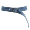 Blue Fashionable Womens Denim Belt For Skirts And Trench Coats Versatile 105cm Style