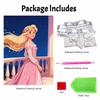 Disney Pearl Painting Princess Art Painting Wall Suitable for Home Office Decoration Handmade Gifts