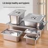 Commercial Stainless Steel Rectangular Lid